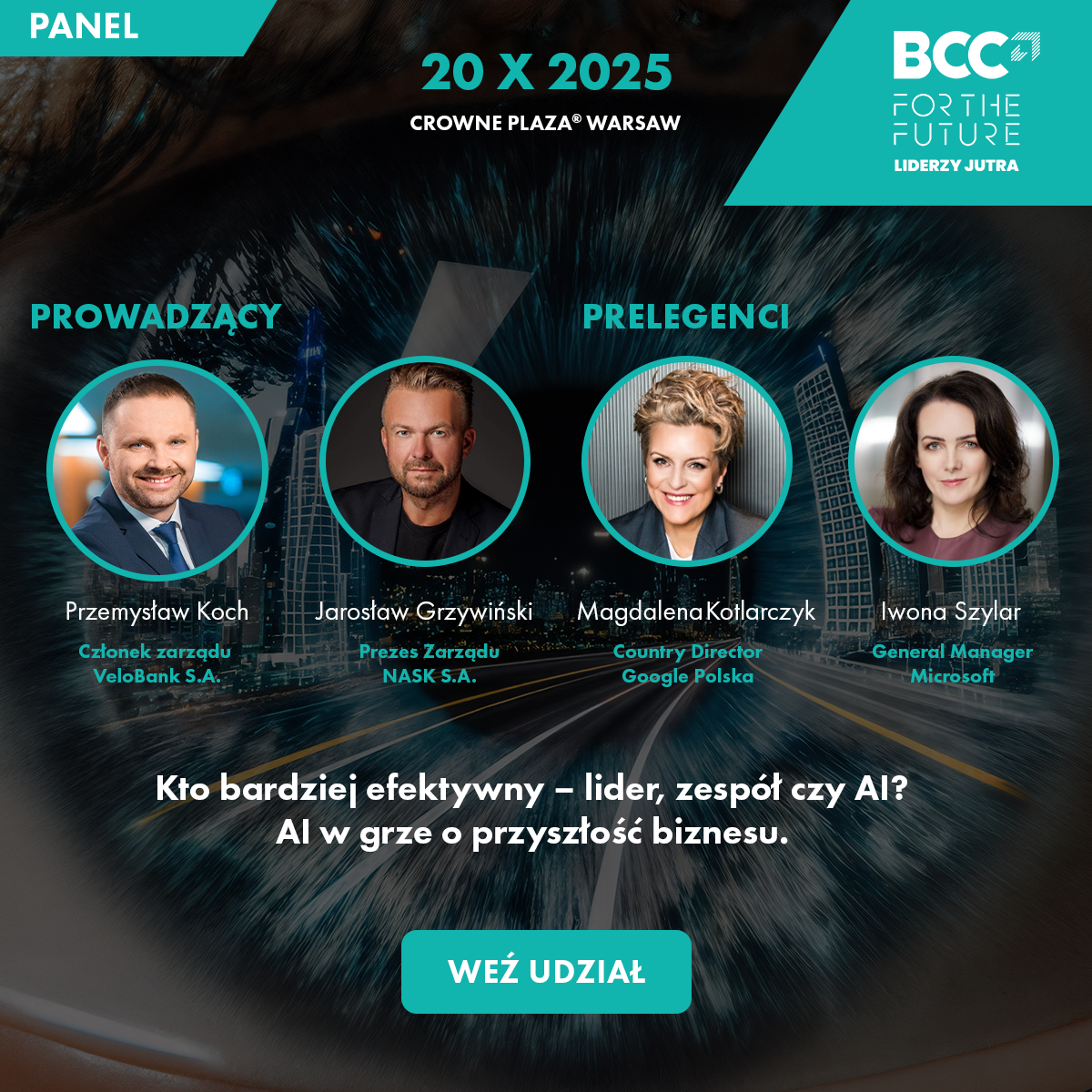 BCC For The Future. Liderzy Jutra 2025 Praktyczne spojrzenie na przyszłość polskiego biznesu <strong></strong>