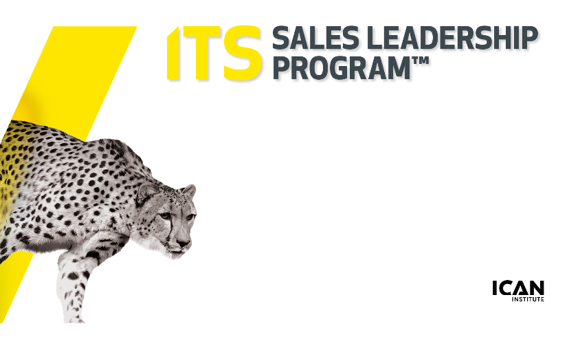 okładka prezentacji ITS Sales Leadership Program™