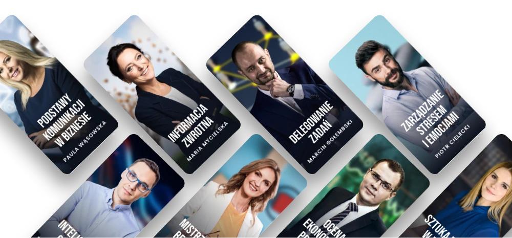 Section background showing experts